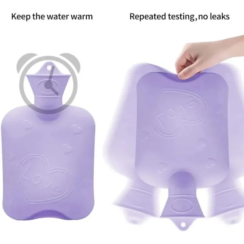 Portable Water Filled Hot Water Bag Belt Winter Hand and Waist Warmer for Women Travel Home Office Cozy Heat Relief
